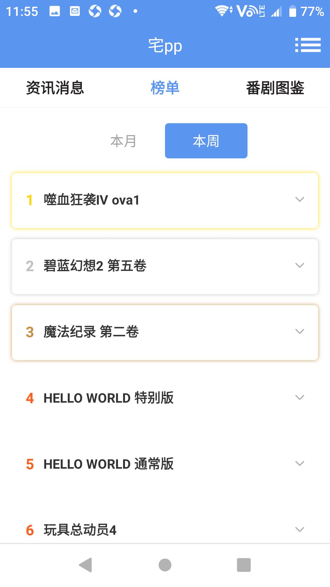 宅pp(网罗动漫资讯)  v1.0.911图1