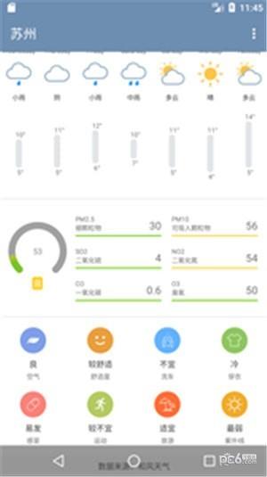 芒果天气  v1.3.9图2