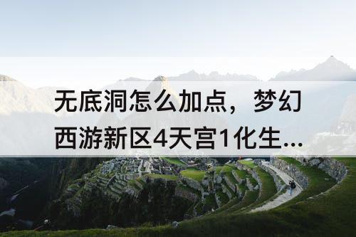 无底洞怎么加点，梦幻西游新区4天宫1化生还是无底洞怎么加点