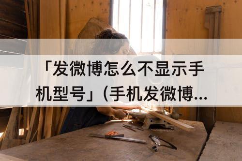 「发微博怎么不显示手机型号」(手机发微博怎么不显示手机型号)