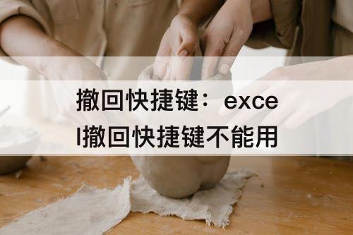 撤回快捷键：excel撤回快捷键不能用