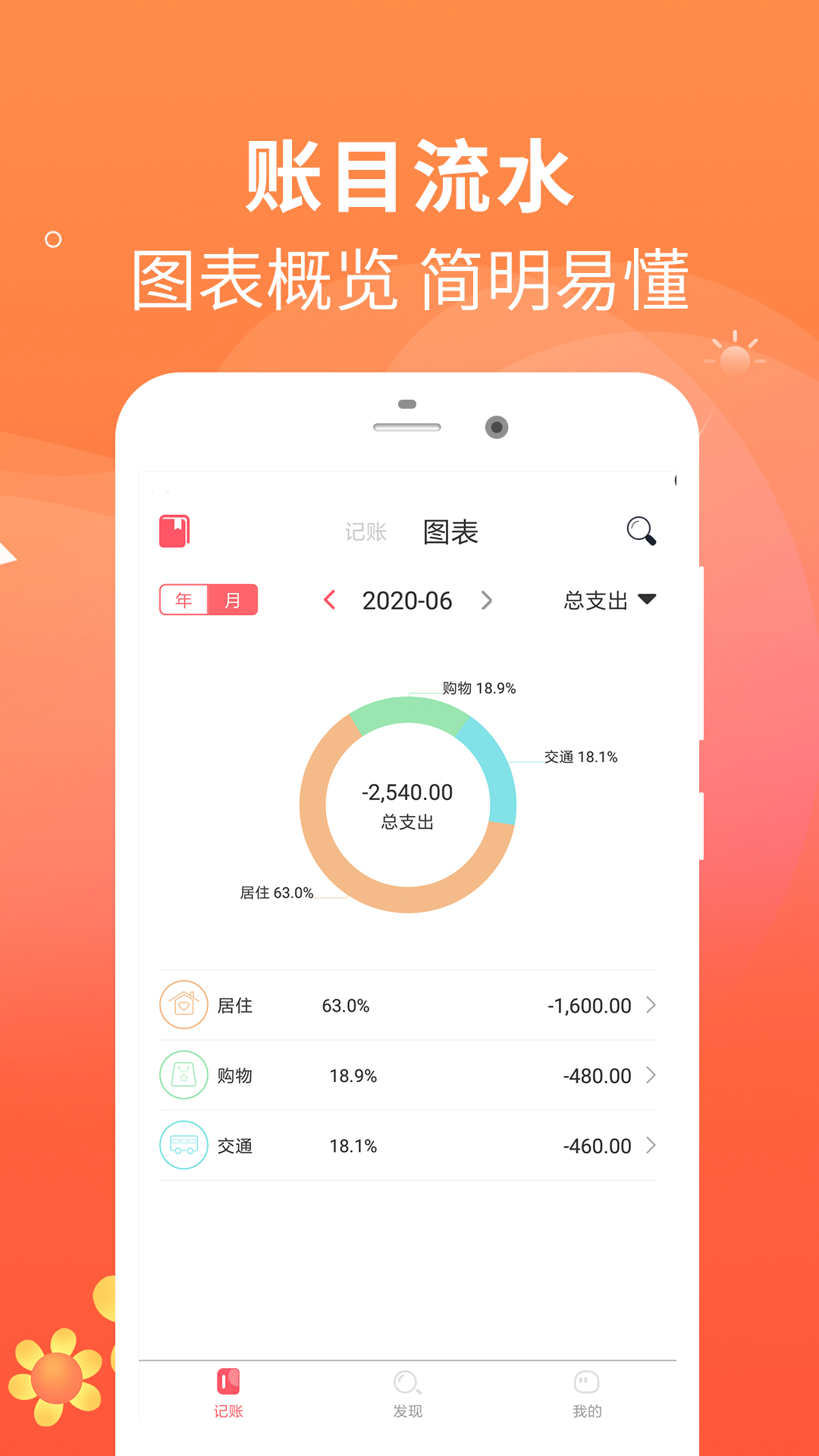 每日记账本  v1.2.7图1