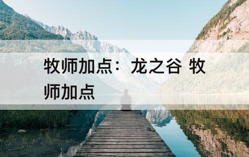 牧师加点：龙之谷 牧师加点