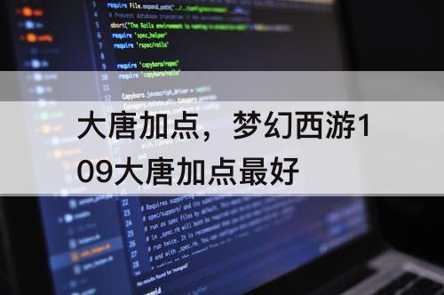 大唐加点，梦幻西游109大唐加点最好