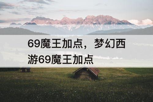 69魔王加点，梦幻西游69魔王加点