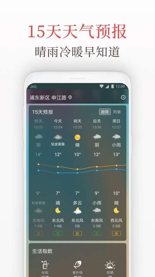 天气预报管家  v1.0图1