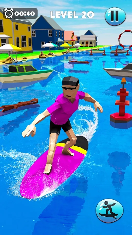 疯狂河冲浪者3d  v1.0图3