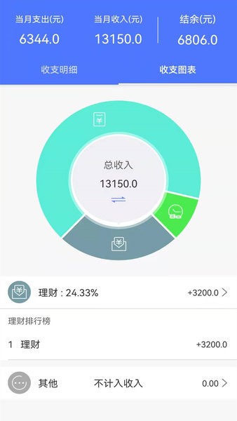 流水记账  v1.0.2图1