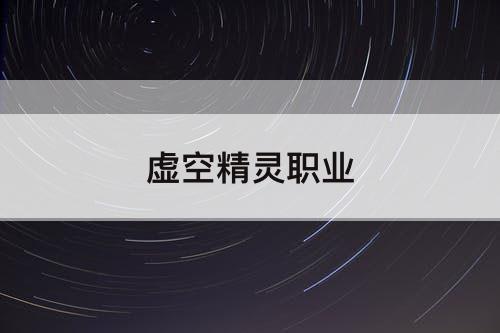 虚空精灵职业