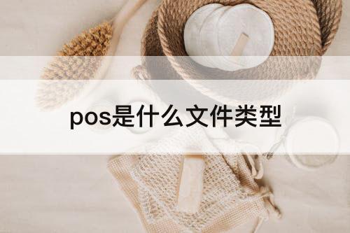 pos是什么文件类型