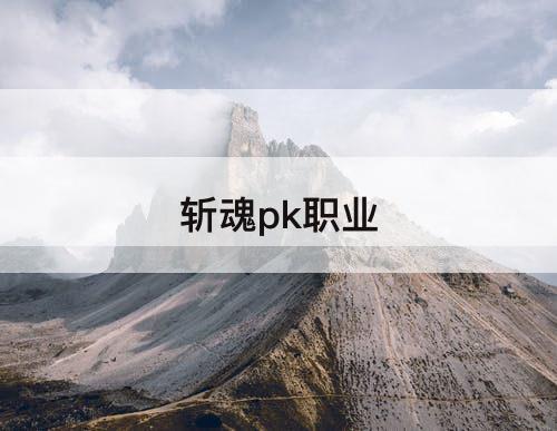 斩魂pk职业
