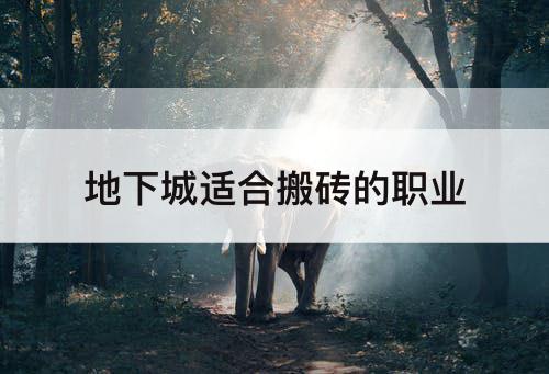 地下城适合搬砖的职业