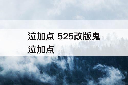泣加点 525改版鬼泣加点