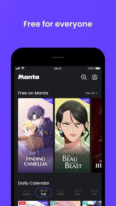 manta漫画软件ios  v3.45图3