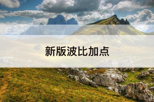 新版波比加点