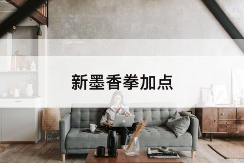 新墨香拳加点