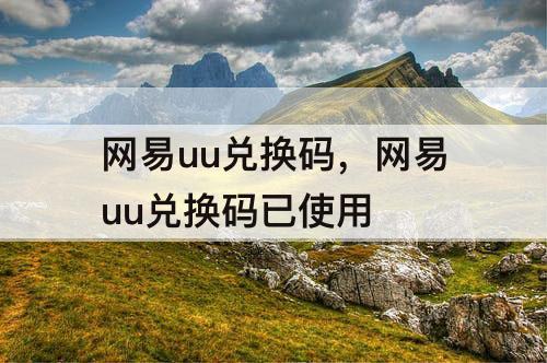 网易uu兑换码，网易uu兑换码已使用