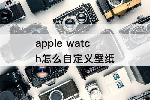apple watch怎么自定义壁纸