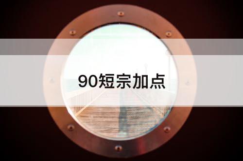 90短宗加点