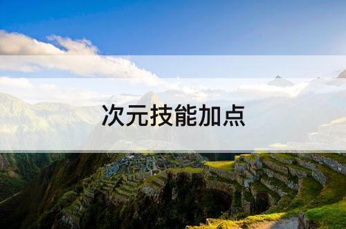 次元技能加点