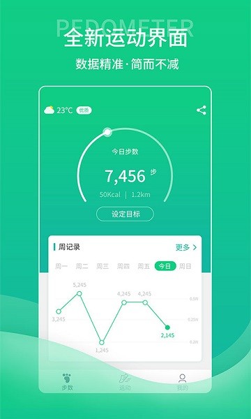 薄荷计步器  v1.1.4图1