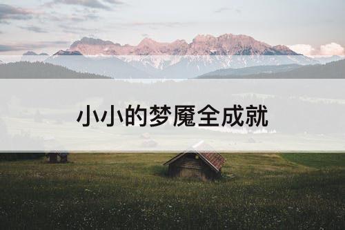 小小的梦魇全成就