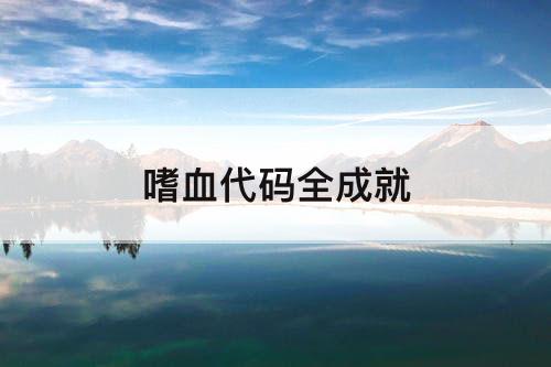 嗜血代码全成就