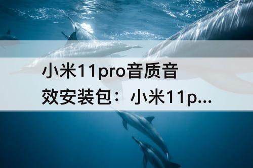 小米11pro音质音效安装包：小米11pro音质音效安装包大小27m