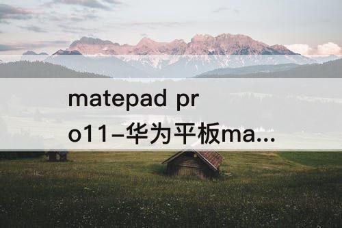 matepad pro11-华为平板matepad pro11