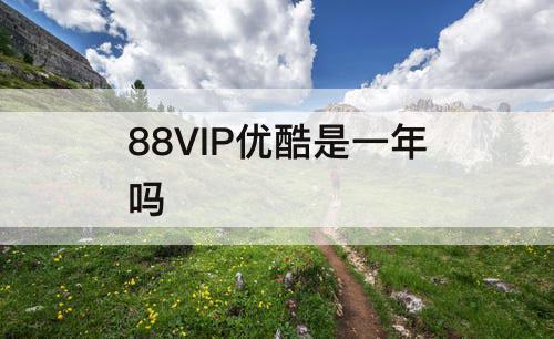 88VIP优酷是一年吗