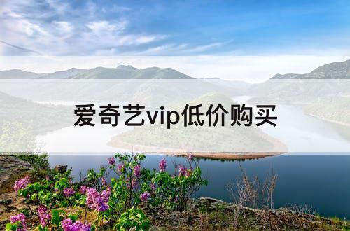 爱奇艺vip低价购买