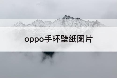 oppo手环壁纸图片