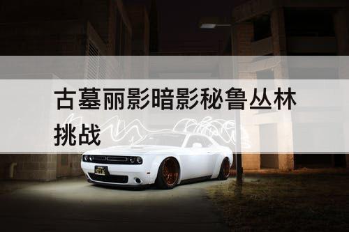 古墓丽影暗影秘鲁丛林挑战