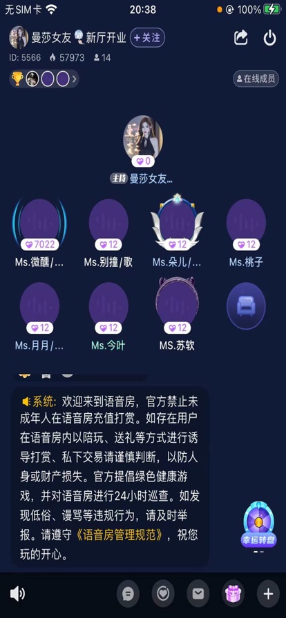 夜笙语音最新版下载安装苹果版免费  v1.0.0图2